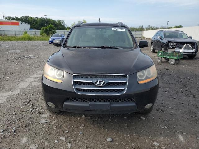 5NMSH13E08H192109 - 2008 HYUNDAI SANTA FE SE BLACK photo 5