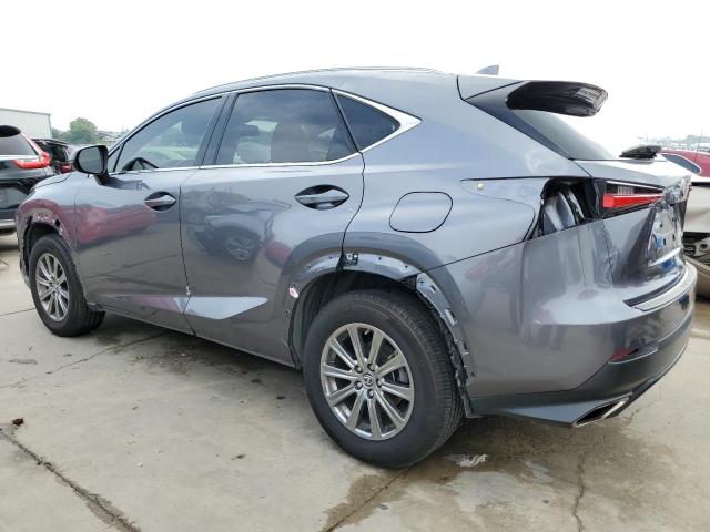 JTJYARBZ2K2124243 - 2019 LEXUS NX 300 BASE ნაცრისფერი ფოტო 2