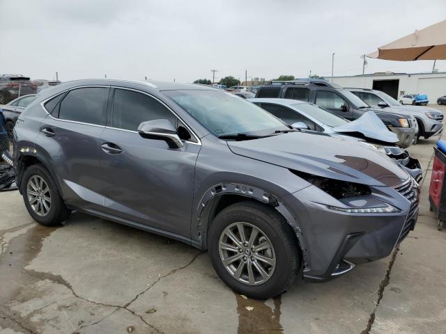 JTJYARBZ2K2124243 - 2019 LEXUS NX 300 BASE ნაცრისფერი ფოტო 4