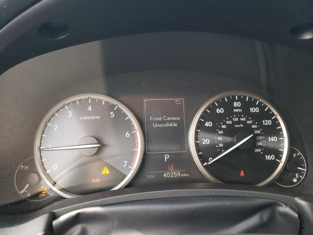 JTJYARBZ2K2124243 - 2019 LEXUS NX 300 BASE ნაცრისფერი ფოტო 9