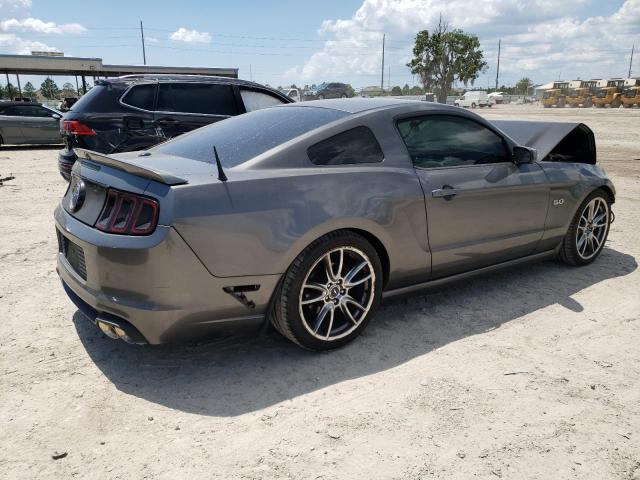 1ZVBP8CF9E5265588 - 2014 FORD MUSTANG GT GRAY photo 3