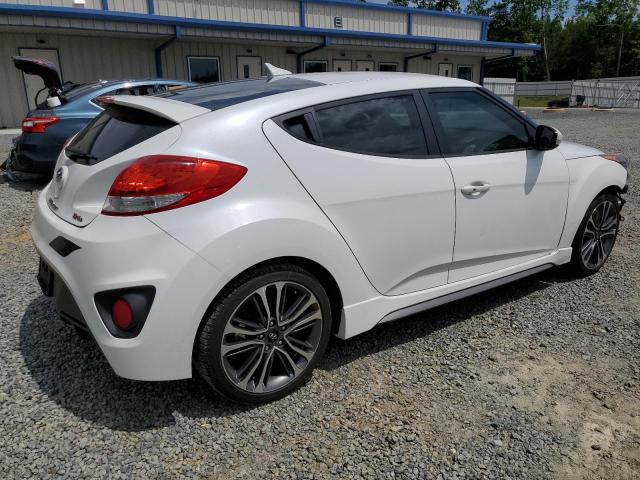 KMHTC6AE7GU248861 - 2016 HYUNDAI VELOSTER TURBO WHITE photo 3