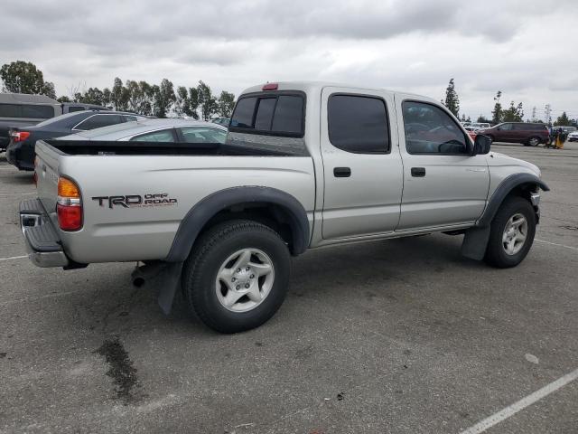 5TEGM92N72Z014870 - 2002 TOYOTA TACOMA DOUBLE CAB PRERUNNER SILVER photo 3