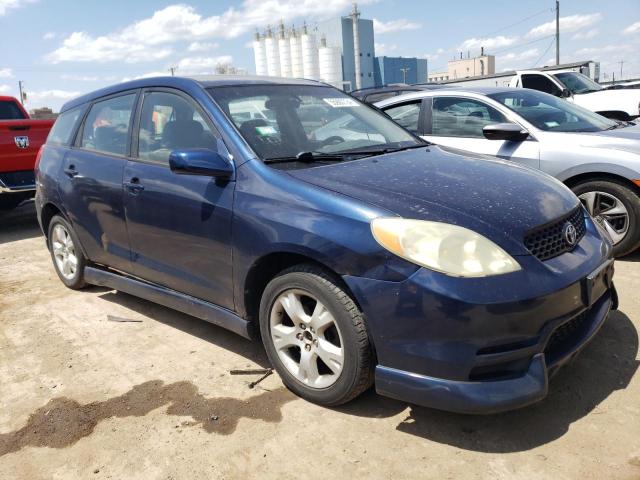 2T1KR32E63C064269 - 2003 TOYOTA MATRIX XR BLUE photo 4