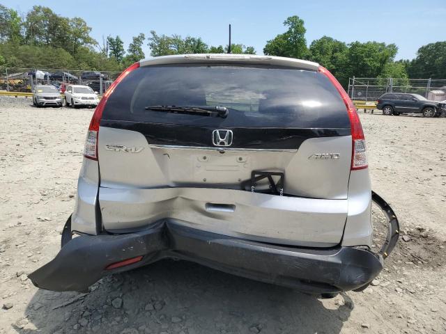 2HKRM4H55CH613256 - 2012 HONDA CR-V EX SILVER photo 6