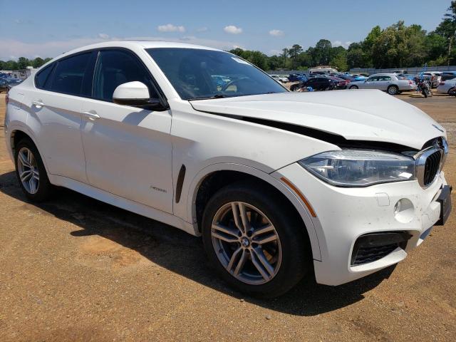 5UXKU2C57F0F94659 - 2015 BMW X6 XDRIVE35I WHITE photo 4