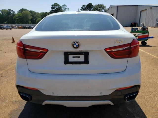 5UXKU2C57F0F94659 - 2015 BMW X6 XDRIVE35I WHITE photo 6