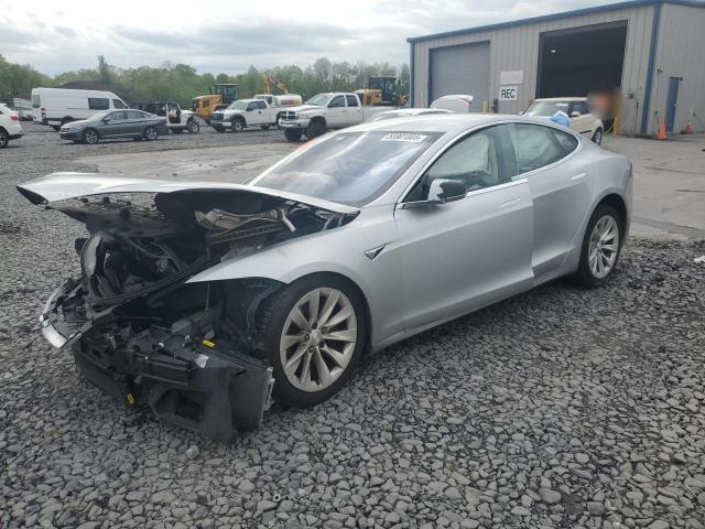 5YJSA1E16HF180191 - 2017 TESLA MODEL S SILVER photo 1