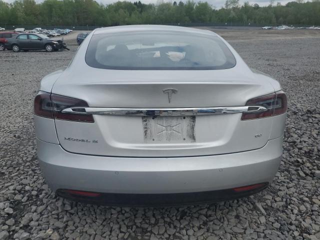 5YJSA1E16HF180191 - 2017 TESLA MODEL S SILVER photo 6