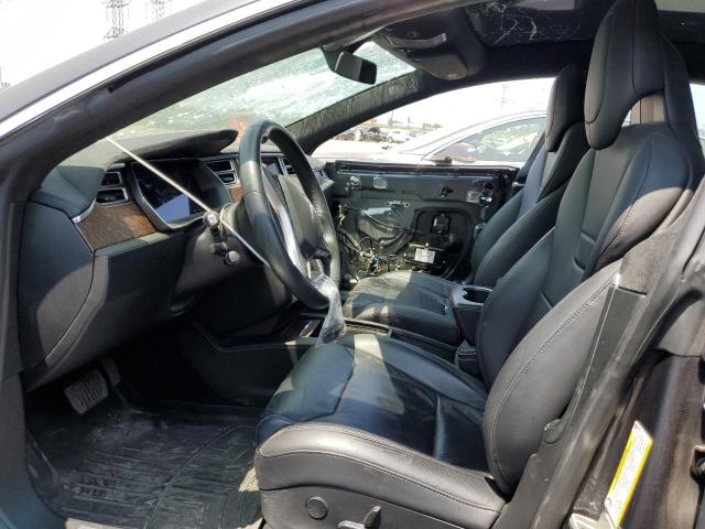 5YJSA1E20HF205515 - 2017 TESLA MODEL S Գրաֆիտ լուսանկար 7