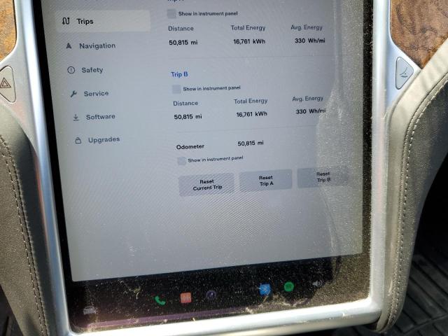 5YJSA1E20HF205515 - 2017 TESLA MODEL S Գրաֆիտ լուսանկար 9