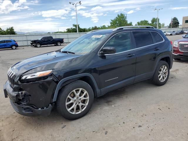 1C4PJMCBXGW203226 - 2016 JEEP CHEROKEE LATITUDE BLACK photo 1