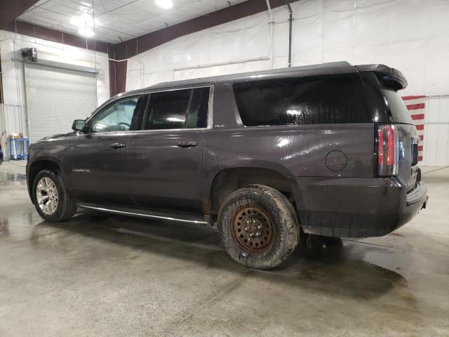 1GKS2GEC4FR155786 - 2015 GMC YUKON XL K1500 SLE CHARCOAL photo 2