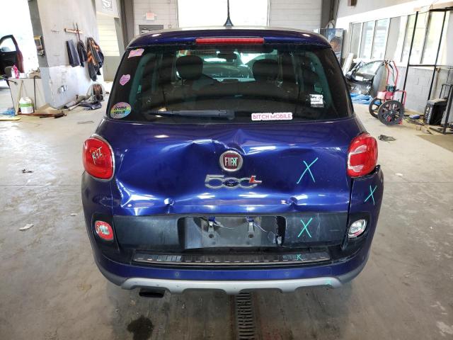 ZFBCFADH2HZ039104 - 2017 FIAT 500L TREKKING BLUE photo 6