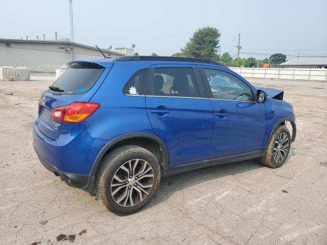 JA4AR4AW3GZ03434X - 2016 MITSUBISHI OUTLANDER SEL BLUE photo 3