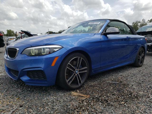 WBA2N1C50K7D34661 - 2019 BMW M240I BLUE photo 1