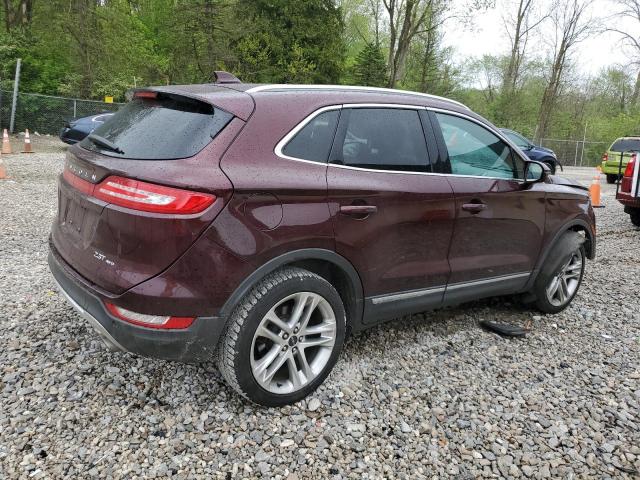5LMTJ3DH8JUL13666 - 2018 LINCOLN MKC RESERVE ბურგუნდია ფოტო 3