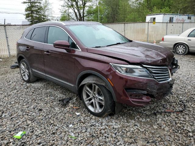 5LMTJ3DH8JUL13666 - 2018 LINCOLN MKC RESERVE ბურგუნდია ფოტო 4