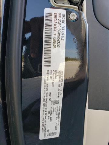 2C4RC1BG8MR593553 - 2021 CHRYSLER PACIFICA TOURING L 黑色 照片 14