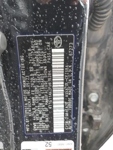 4T1G11AK2PU816384 - 2023 TOYOTA CAMRY SE NIGHT SHADE BLACK photo 13