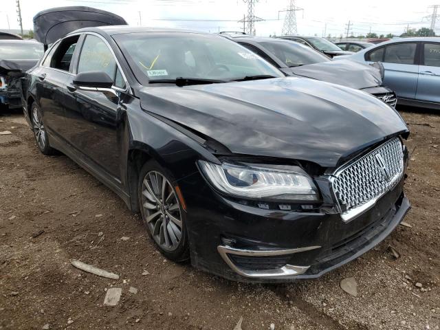 3LN6L5KUXJR608670 - 2018 LINCOLN MKZ HYBRID PREMIERE BLACK photo 1