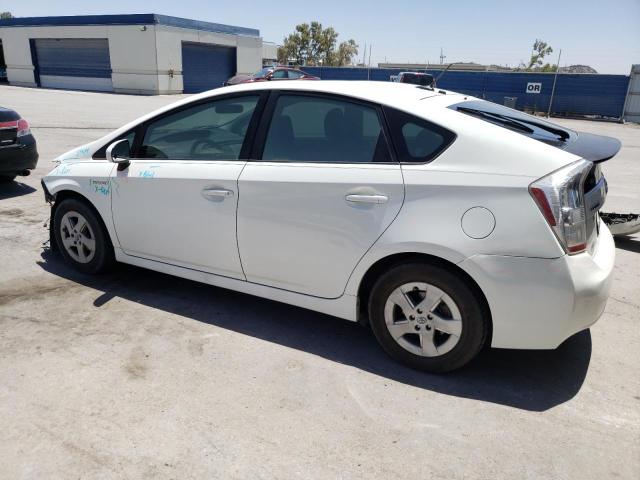 JTDKN3DU7A0146695 - 2010 TOYOTA PRIUS WHITE photo 2