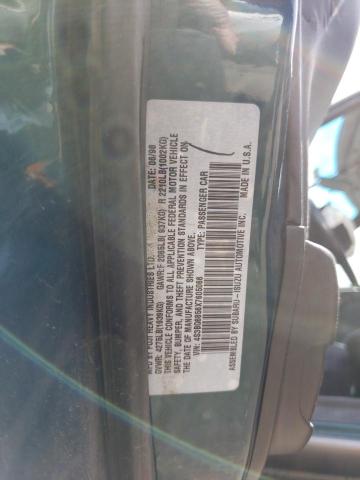 4S3BG6856X7605066 - 1999 SUBARU LEGACY OUTBACK GREEN photo 12