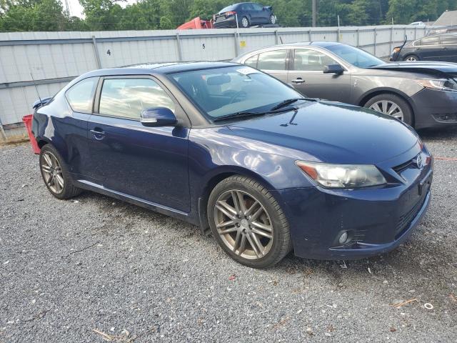 JTKJF5C73B3010007 - 2011 TOYOTA SCION TC BLUE photo 4