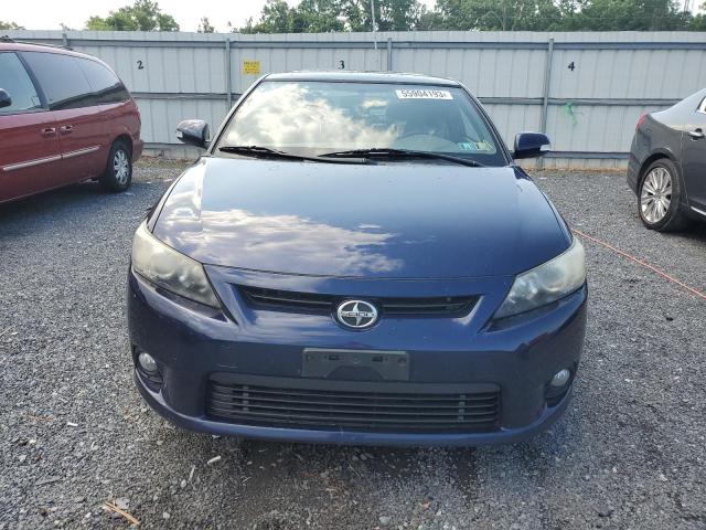 JTKJF5C73B3010007 - 2011 TOYOTA SCION TC BLUE photo 5