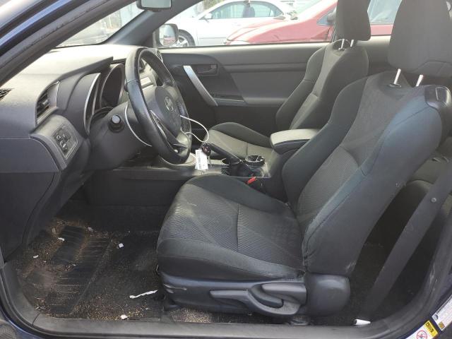 JTKJF5C73B3010007 - 2011 TOYOTA SCION TC BLUE photo 7