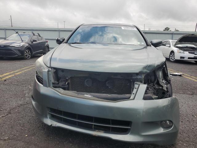 5KBCP3F87AB001965 - 2010 HONDA ACCORD EXL GREEN photo 5