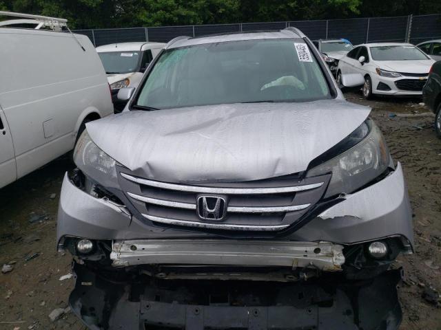 2HKRM4H75DH630545 - 2013 HONDA CR-V EXL SILVER photo 5