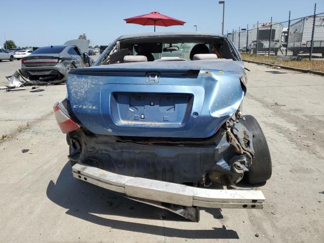 2HGFG12659H501960 - 2009 HONDA CIVIC LX BLUE photo 6