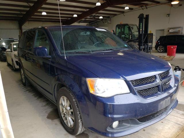 2C4RDGEG7DR567134 - 2013 DODGE GRAND CARA R/T BLUE photo 4