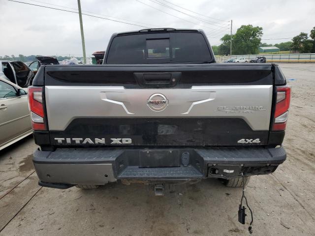 1N6AA1FB6MN525621 - 2021 NISSAN TITAN XD SV BLACK photo 6