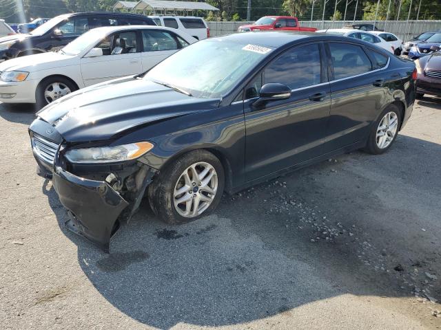 1FA6P0H71E5383907 - 2014 FORD FUSION SE BLACK photo 1