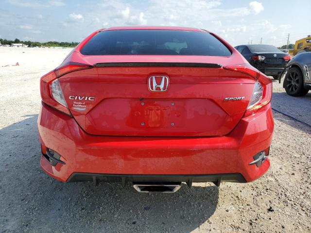 2HGFC2F8XMH533261 - 2021 HONDA CIVIC SPORT 红色 照片 6