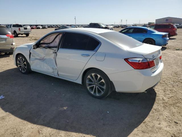 1HGCR2F50DA283051 - 2013 HONDA ACCORD SPORT WHITE photo 2