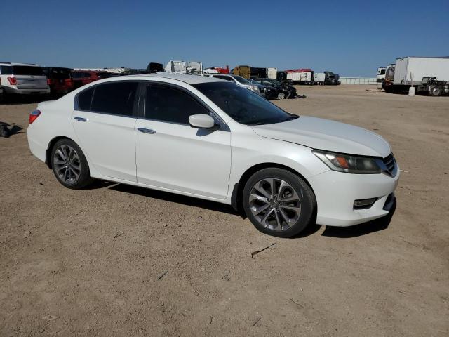 1HGCR2F50DA283051 - 2013 HONDA ACCORD SPORT WHITE photo 4