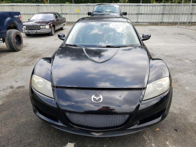 JM1FE17N050159708 - 2005 MAZDA RX8 BLACK photo 5