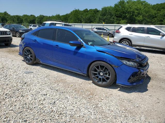 SHHFK7H42JU215238 - 2018 HONDA CIVIC SPORT ლურჯი ფოტო 4