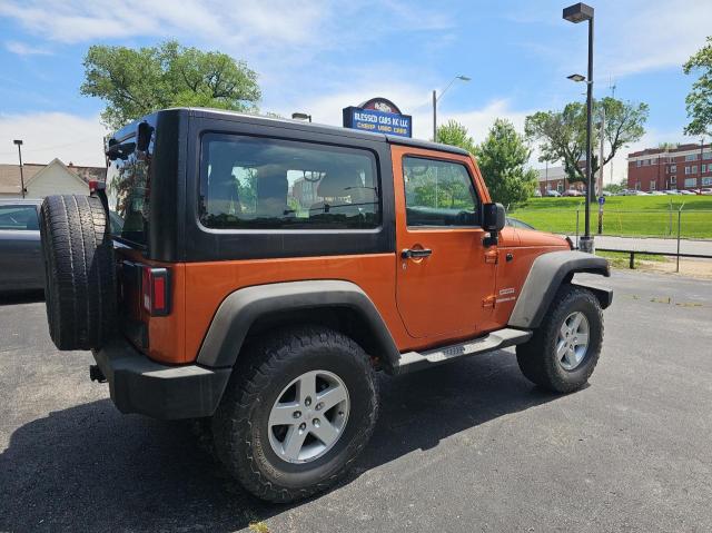 1J4AA2D16BL584318 - 2011 JEEP WRANGLER SPORT ORANGE photo 4