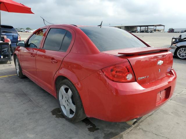 1G1AF5F57A7234463 - 2010 CHEVROLET COBALT 2LT RED photo 3