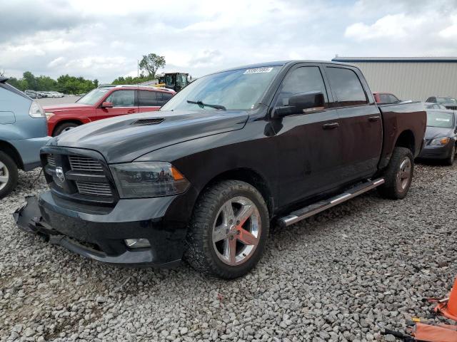 1C6RD7MT0CS228184 - 2012 DODGE RAM 1500 SPORT BLACK photo 1