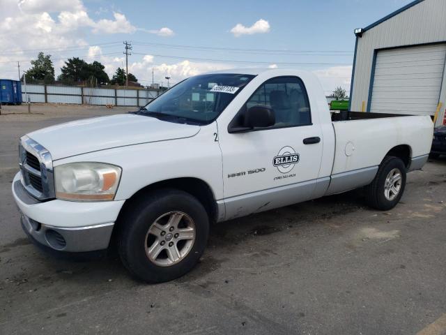 1D7HA16N36J178230 - 2006 DODGE RAM 1500 ST WHITE photo 1