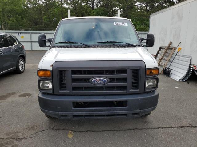 1FTNE14W48DA55969 - 2008 FORD ECONOLINE E150 VAN WHITE photo 5