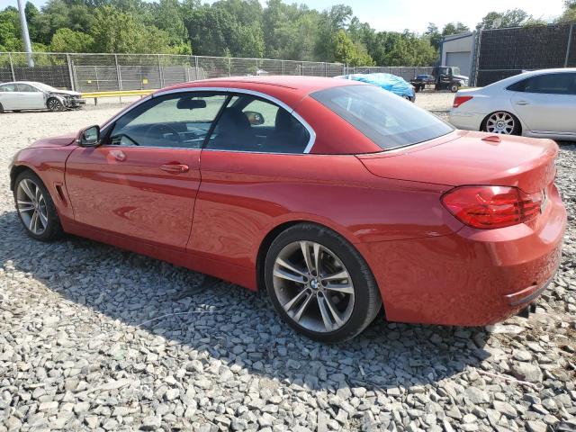 WBA3V7C52G5A28376 - 2016 BMW 428 I SULEV RED photo 2