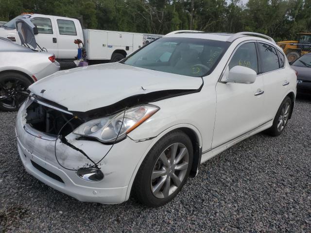 JN1BJ0HP6DM430463 - 2013 INFINITI EX37 BASE WHITE photo 1