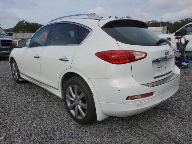 JN1BJ0HP6DM430463 - 2013 INFINITI EX37 BASE WHITE photo 2