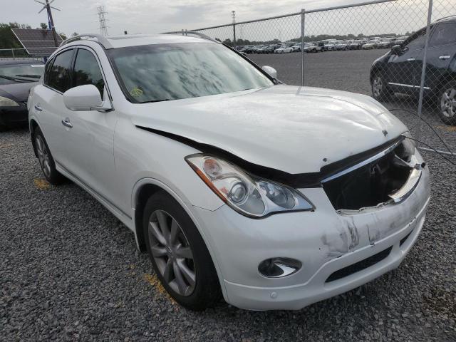 JN1BJ0HP6DM430463 - 2013 INFINITI EX37 BASE WHITE photo 4